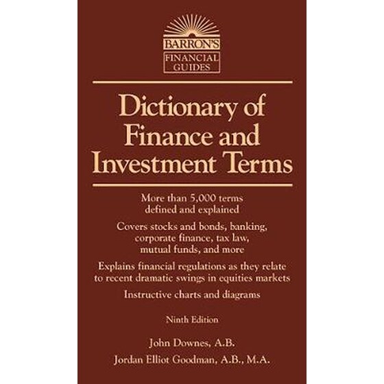Dictionary of Finance and Investment Terms image 0