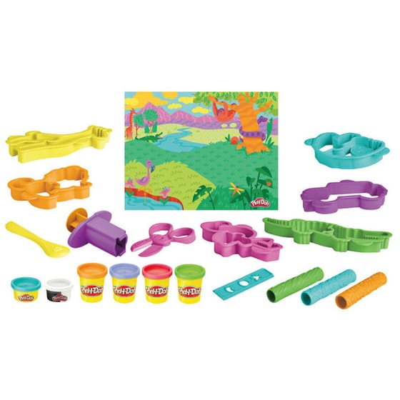 Hasbro Play-Doh Creative Wild Animals ToolΣετ image 3