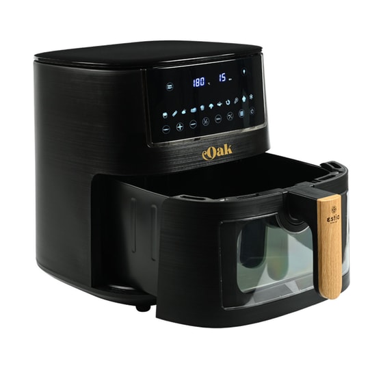 ESTIA 06-18931 OAK με Αποσπώμενο Κάδο 1650 W 7.2 L Μαύρο Φριτέζα Αέρος image 1