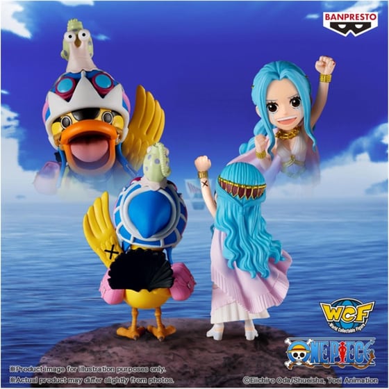Banpresto WCF Log Stories: One Piece - Nefeltari Vivi & Karoo Statue (7cm) (89559) image 7