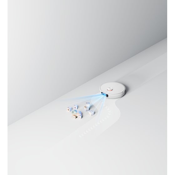 XIAOMI H50 PRO για Σκούπα και Σφουγγάρισμα Λευκό Σκούπα Ρομπότ image 7