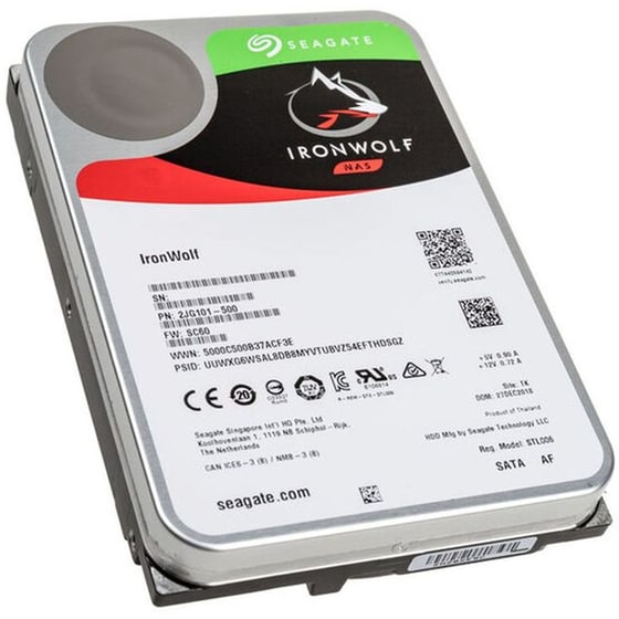Εσωτερικός Σκληρός Δίσκος 3.5" 12tb Seagate Ironwolf image 0