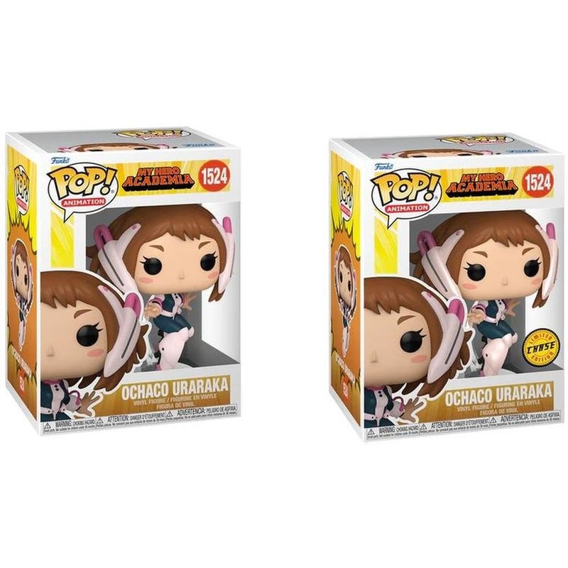 FUNKO Φιγούρες Funko Pop! Bundle Of 2: My Hero Academia - Ochaco Uraraka #1524 And Chase