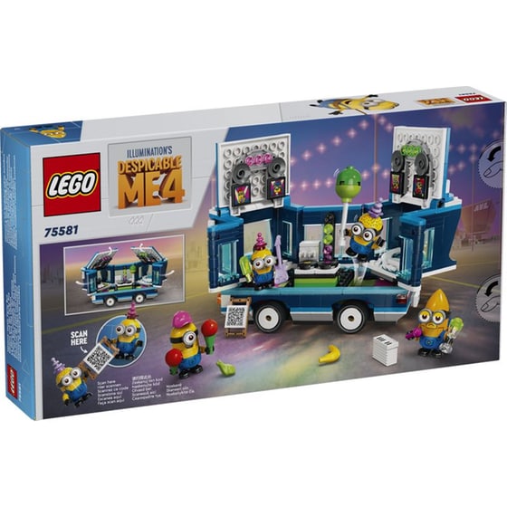LEGO® Despicable Me Minions' Music Party Bus (75581) image 10