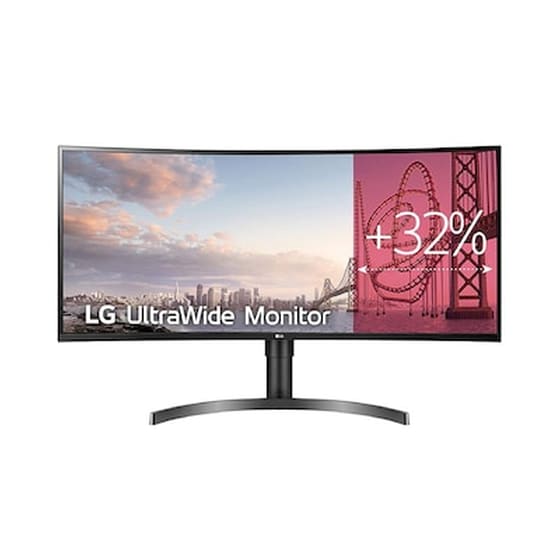 LG 35WN75C-B Curved Monitor 35" QHD 3440x1440 VA 100Hz | Public