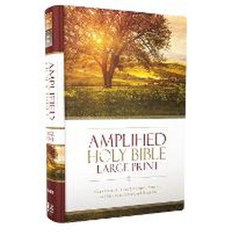 Amplified Holy Bible, Large Print, Hardcover