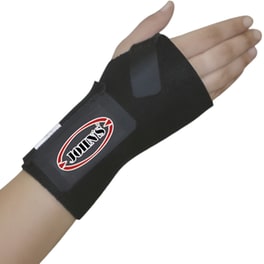 Πηχεοκαρπικός Νάρθηκας John's από Neoprene Αριστερός - Μαύρο