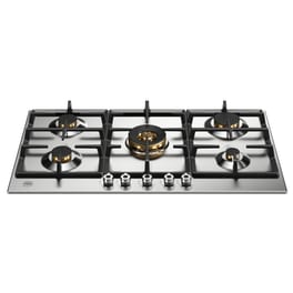 BERTAZZONI P905CPROX(GN)  89 cm Inox Εστία Φυσικού Αερίου Αυτόνομη