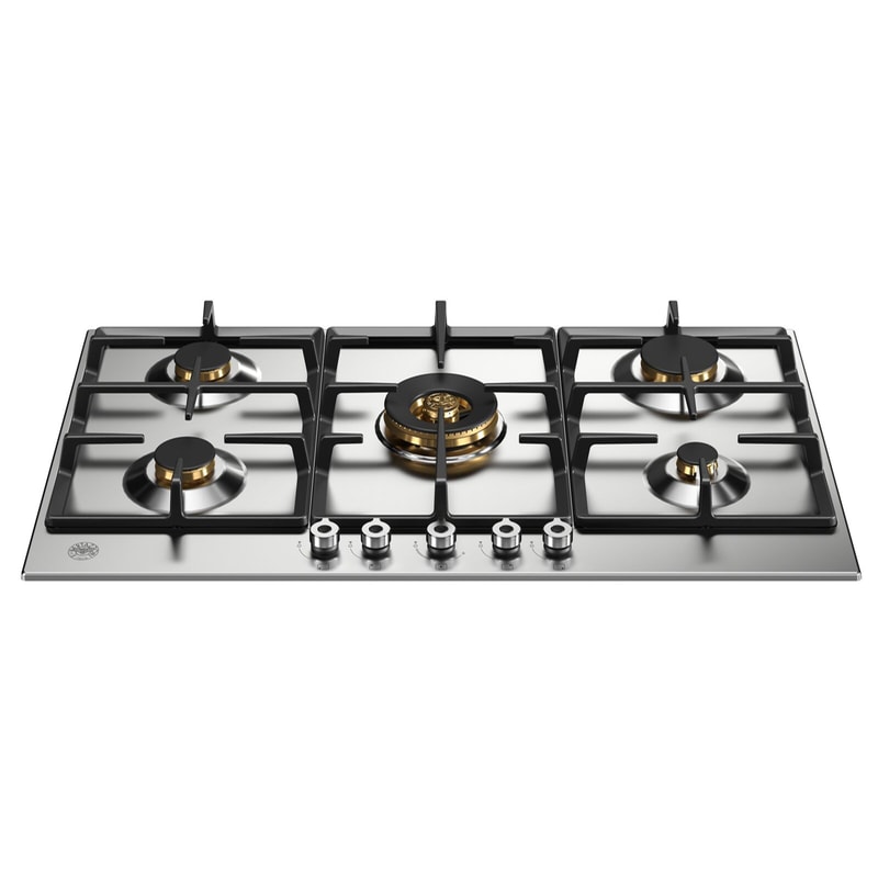 LA GERMANIA BERTAZZONI P905CPROX(GN) 89 cm Inox Εστία Φυσικού Αερίου Αυτόνομη