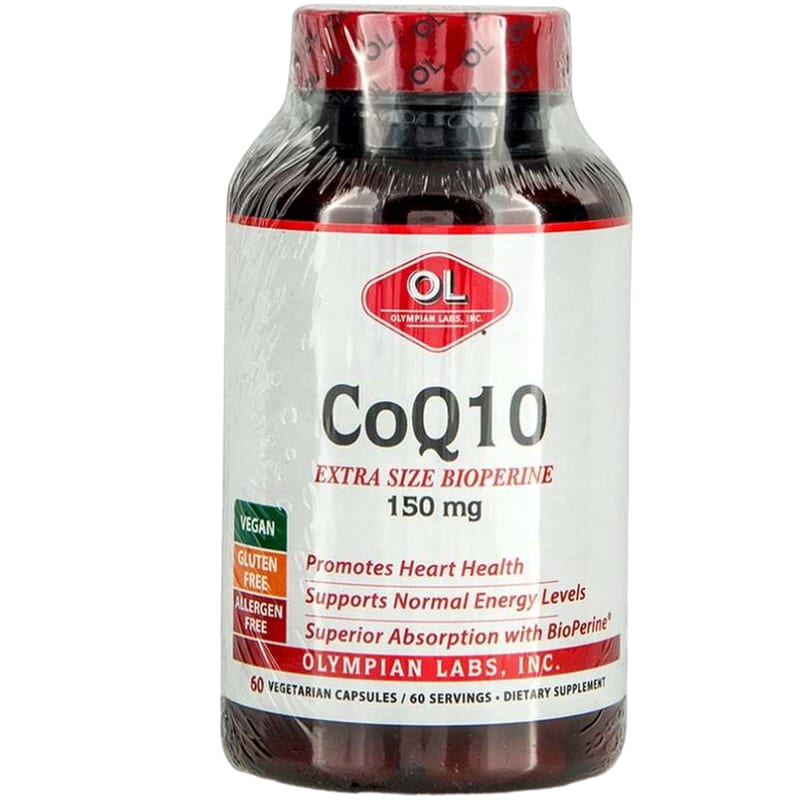 Ένζυμο Olympian Labs Coq10 Bioperine 150mg - 60 κάψουλες