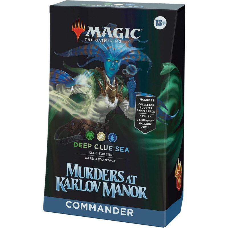 WIZARDS OF THE COAST Magic: The Gathering Murders at Karlov Manor Commander Deck (Deep Clue Sea)
