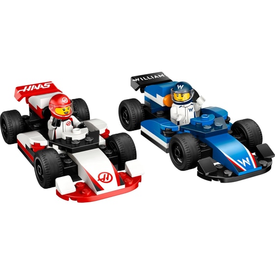 LEGO® City F1® Williams Racing & Haas F1® Race Cars (60464) image 1