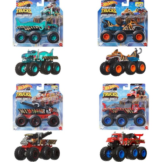 Νταλίκες Hot Wheels Monster Trucks 1:64 1 Τμχ - Τυχαία Επιλογή Σχεδίου image 0