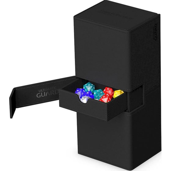 Ultimate Guard Twin Flip`n`tray 266+ Xenoskin Black image 4