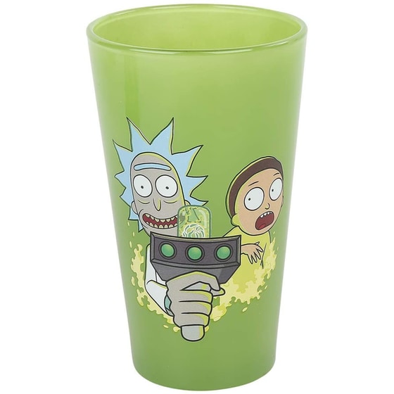 Σετ Κούπα με Ποτήρι & 2 Σουβέρ GB Eye Portal Κεραμική - Rick Sanchez & Morty Smith image 2
