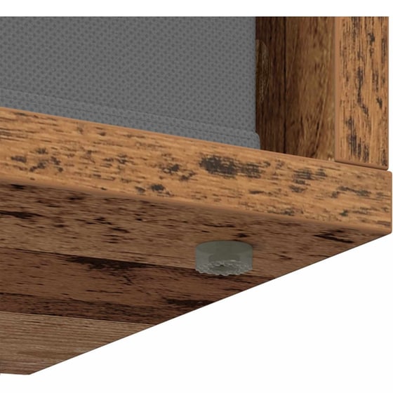 Έπιπλο Τηλεόρασης VidaXL με Συρτάρι 72 x 22,5 x 38 cm - Παλαιωμένο Ξύλο image 10