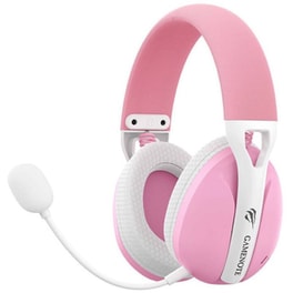 Havit Fuxi-H1 Gaming Ασύρματα Ακουστικά 2.4 GHz/Bluetooth/USB Type-C - Ροζ