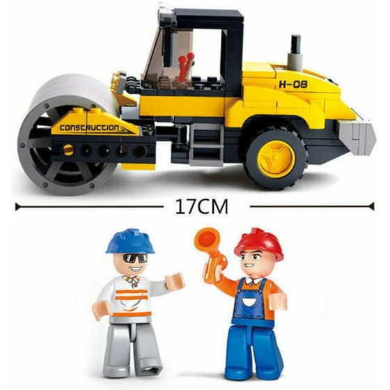 Sluban Τουβλάκια Town: Road Roller 171τμχ image 1
