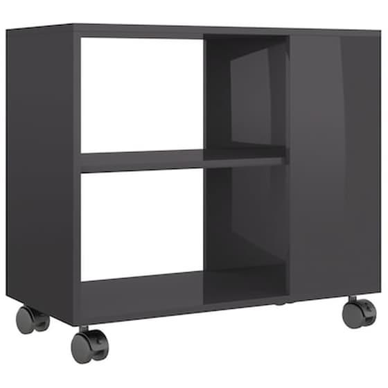 Τραπεζάκι Σαλονιού VidaXL από Μοριοσανίδα 70x35x55cm - Γκρι image 2