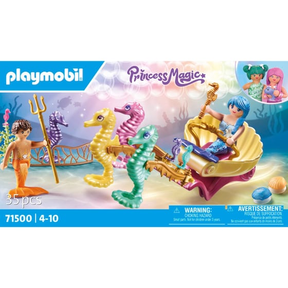 PLAYMOBIL® Princess Magic Γοργονο-άμαξα με ιππόκαμπους (71500) image 3