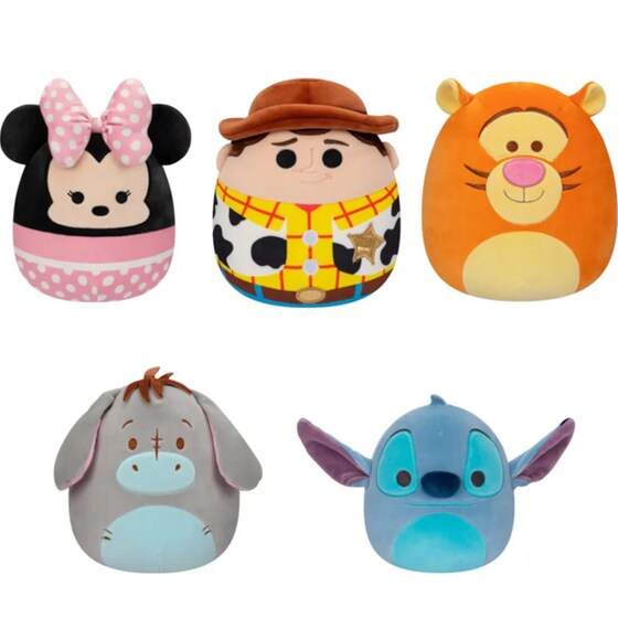 Λούτρινο Squishmallow 17.5εκ Disney (5 Σχέδια) image 5