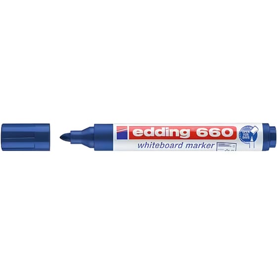 Μαρκαδόρος Πίνακα Mp 660 Μπλε 2.0-3.0 mm image 0