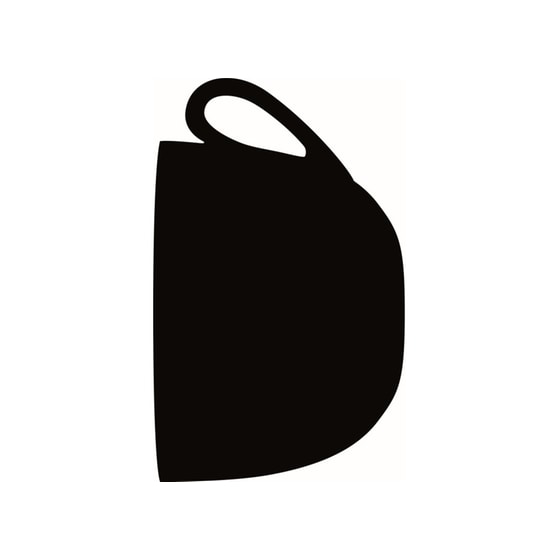 Μαυροπίνακας Φλιτζάνι Securit 28.3x44.5x0.3cm image 1