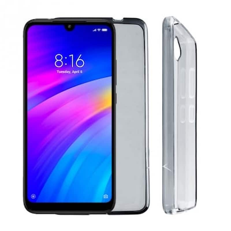 Θήκη Xiaomi Redmi 7 - Volte-Tel Air Slimcolor - Διάφανο Γκρι
