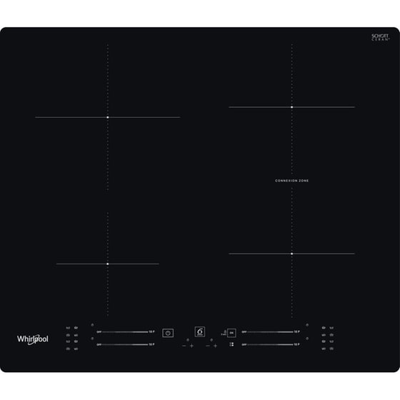WHIRLPOOL WB S2560 NE 59 cm Μαύρo Εστία Επαγωγική Αυτόνομη image 0