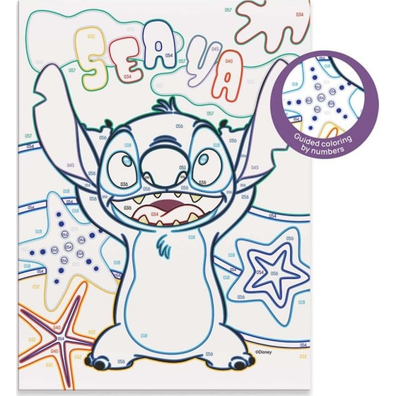 AS Company HappiHobbi Σετ Ζωγραφικής Paint & Frame Disney Stitch (1038-41035) image 1