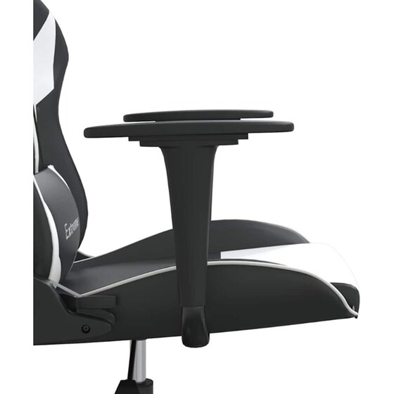 Καρέκλα Gaming VIDAXL 3143692 με Ρυθμιζόμενα Μπράτσα από Τεχνητό Δέρμα - Μαύρο image 7