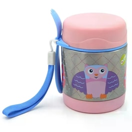 Θερμός Φαγητού και Κουταλοπίρουνο Oops Girl 300ml