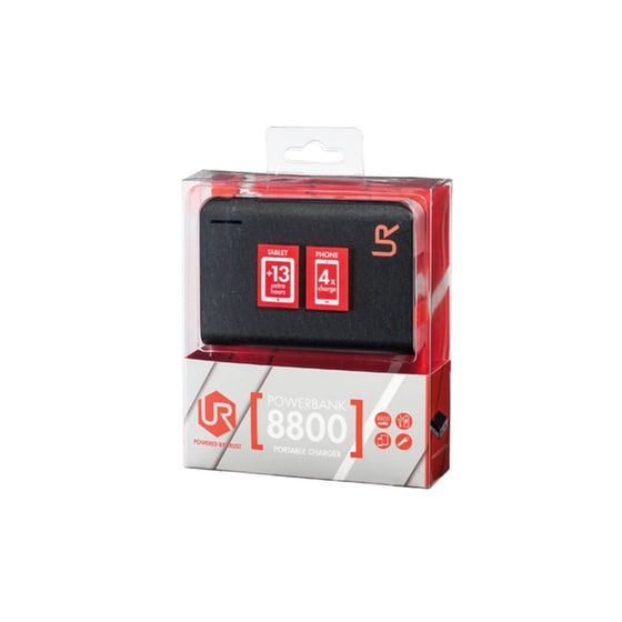 Powerbank USB Urban Revolt 8800 mAh 2Α Μαύρο (20070) image 2