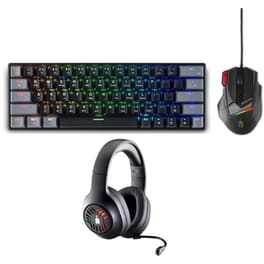 Gaming Σετ Spartangear Pegasus 2 Πληκτρολόγιο, Medusa Gaming Ασύρματα Ακουστικά, Talos 2 Gaming Ενσύρματο Ποντίκι