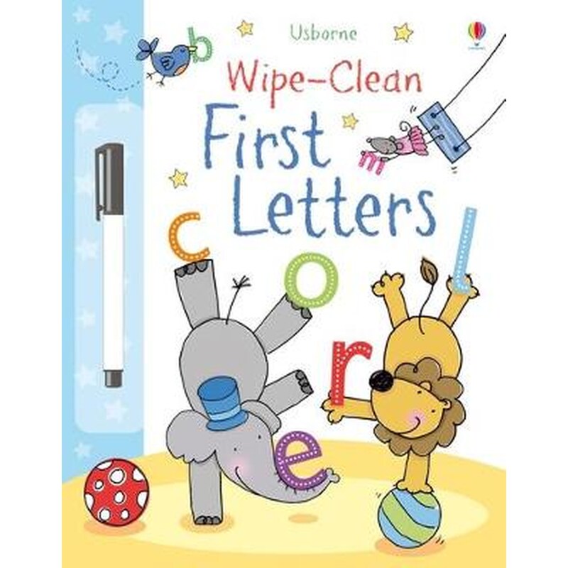 Wipe-clean First Letters