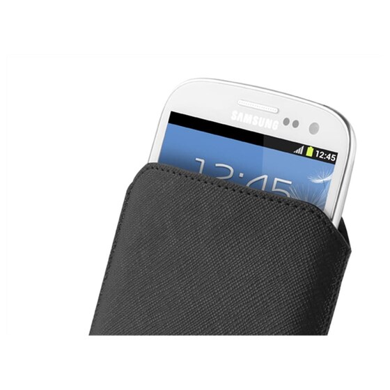Θήκη Universal 6.3" - Puro Slim Essential PCSLIMBLKXXL Μαύρο image 3