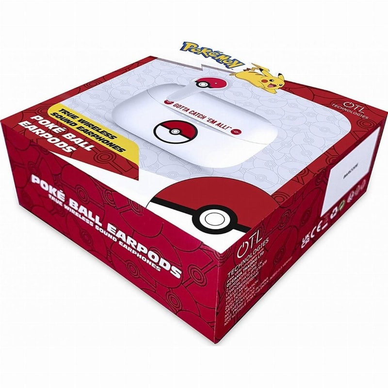 OTL TECHNOLOGIES Ακουστικά Bluetooth OTL Pokemon Poke Ball - Λευκά