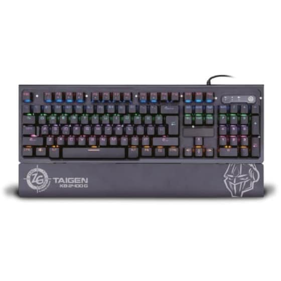 Zeroground KB-2400G Taigen v2.0 Gaming Μηχανικό Ενσύρματο Πληκτρολόγιο με Custom διακόπτες και RGB φωτισμό (US) image 0