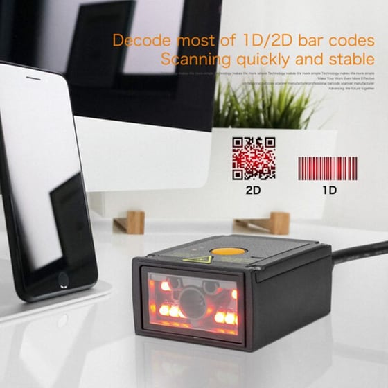 NETUM NT-90 Βιομηχανικό Fixed Mount Scanner Ανάγνωση QR και 2D Barcodes image 3