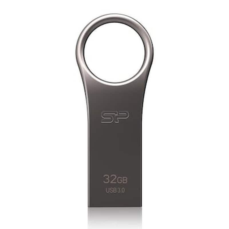 SILICON POWER Silicon Power Jewel J80 32GB USB 3.0 Stick Ασημί