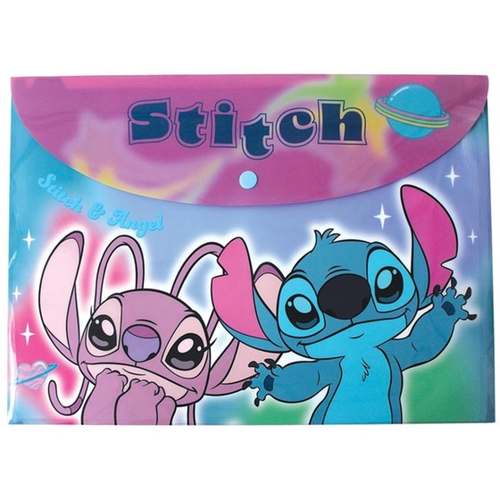 Φάκελος με Κουμπί Gim PP Stitch image 0