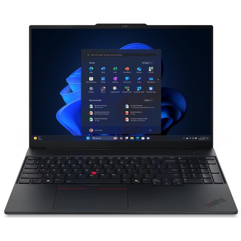 Lenovo ThinkPad E16 Gen 3 16 WUXGA (AMD Ryzen 7-250/16 GB/512 GΒ SSD/Radeon 780M Graphics/Win11Pro) Laptop