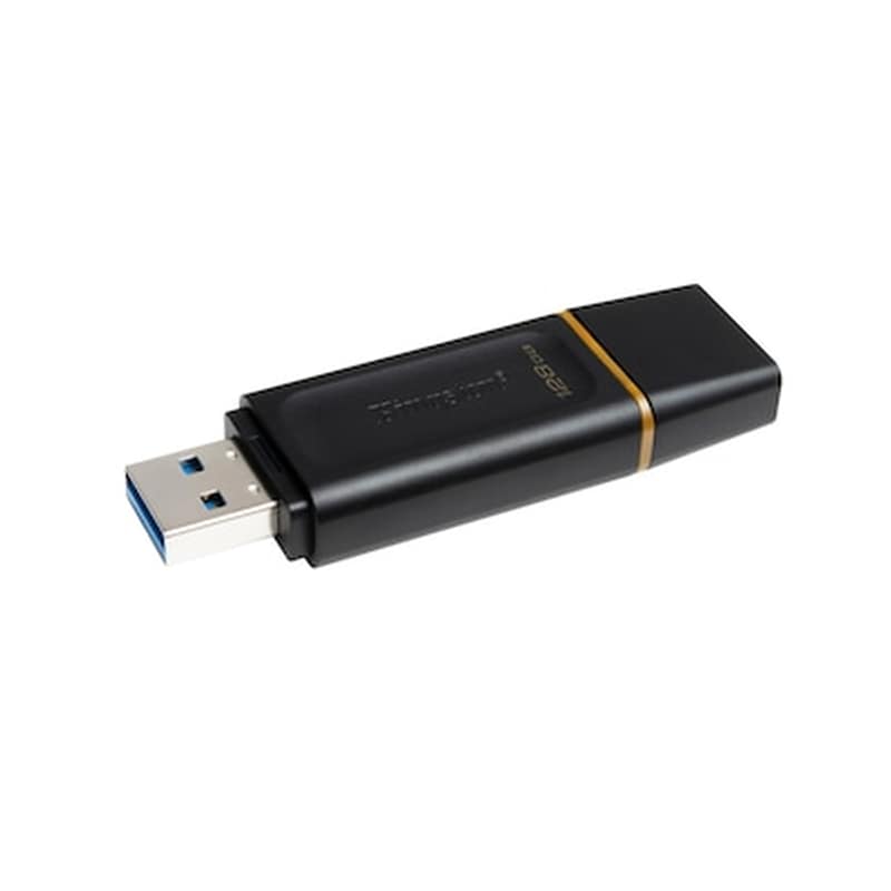 Kingston DataTraveler Exodia 128GB USB 3.2 Stick Μαύρο