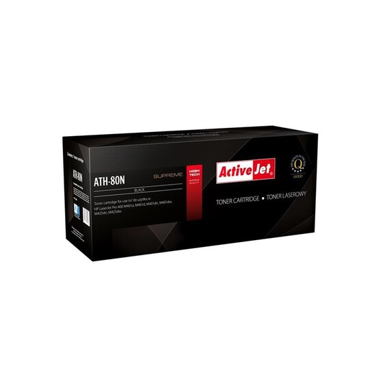 Συμβατό Toner ActiveJet HP 80A CF280A - Black image 0