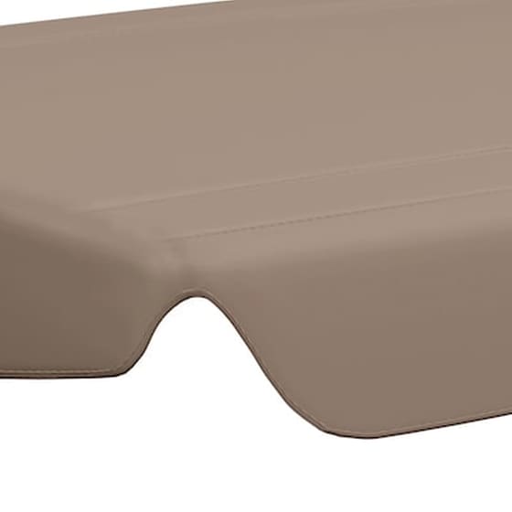 Vidaxl Πανί Ανταλλακτικό Για Κούνια Κήπου Taupe 188/168 X 110/145 Εκ. image 5