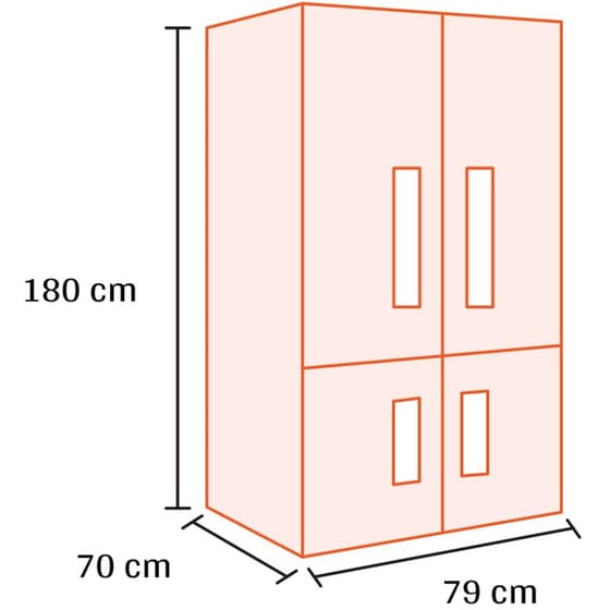 BEKO GNO4031GS Total No Frost 421 Lt Ανθρακί Ψυγείο Ντουλάπα image 2