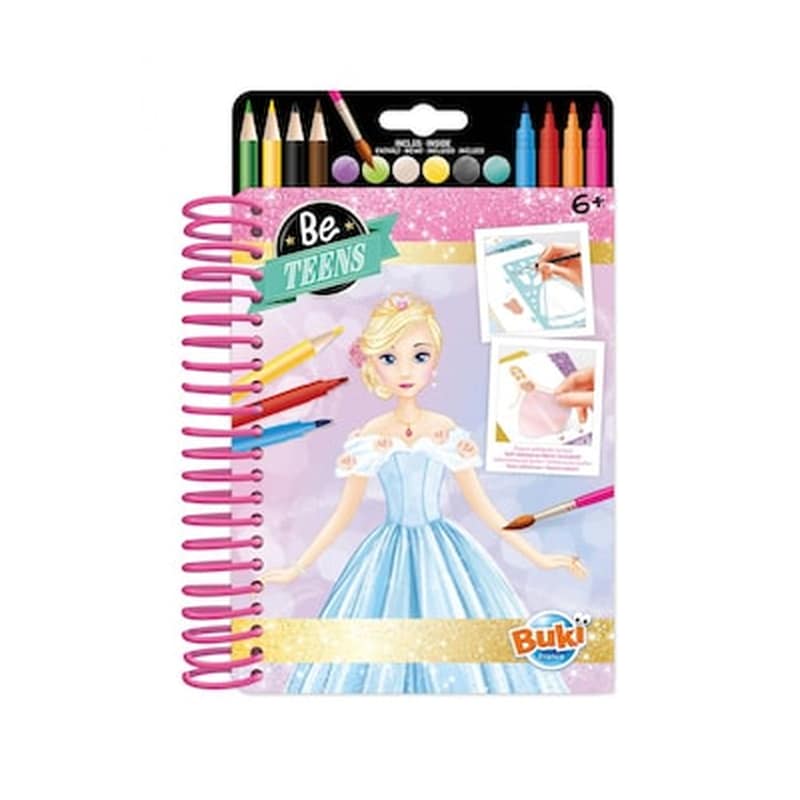 Κατασκευή Βιβλίο Σχεδίου Princess Dresses, Buki France