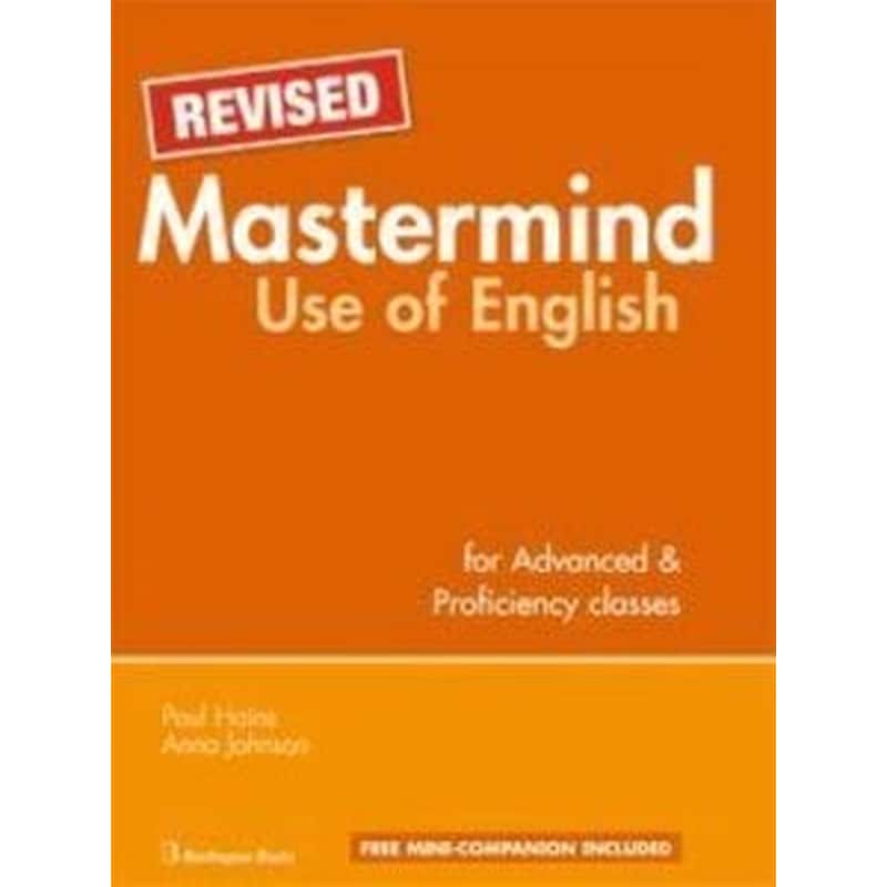 Mastermind Use Of English Advanced + Proficiency Students Book (+ Companion) Revised 0497528