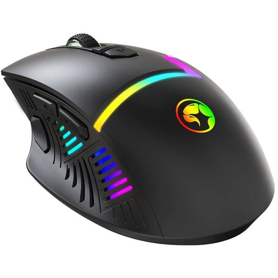 Gaming Ασύρματο Ποντίκι Marvo M791w RGB 10000 DPI - Μαύρο image 1