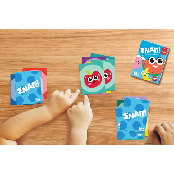 Κάρτες Kiddy Cards Μέμο/ Σναπ!/ ΤσούΚου/ Μαύρος Γάτος (AS Games) 1 Τμχ - Τυχαία Επιλογή image 6